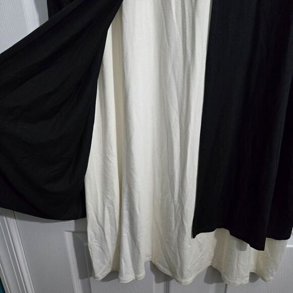 J. Jill Wearever Collection Women L Layered A-Line Over Lay Dress Jersey Knit - Picture 5 of 15